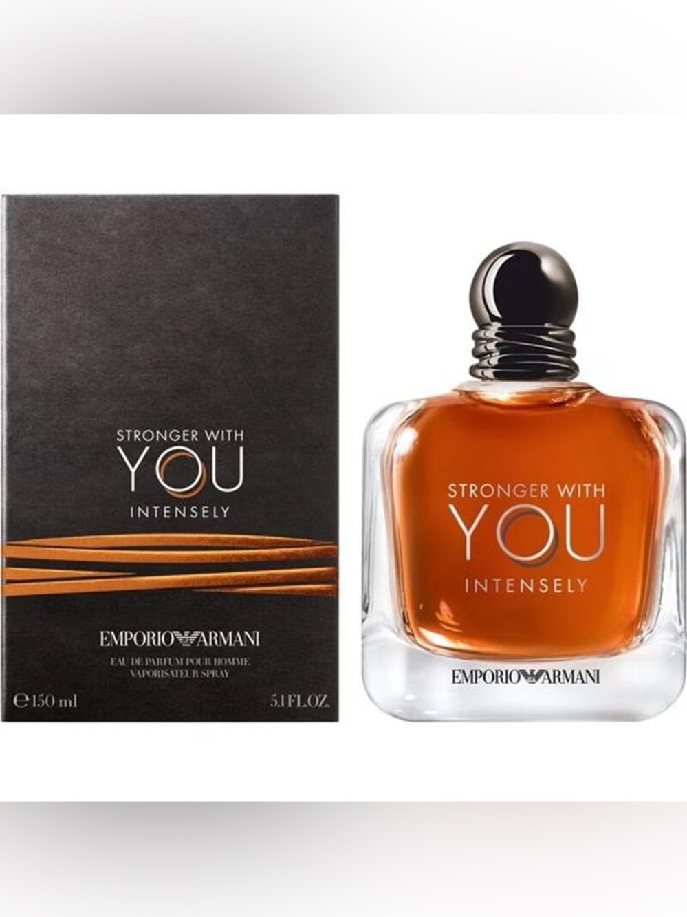 Emporio Armani Stronger With You Intensely — EDP Men’s 100ml 3.3oz New 🆕 Sealed.